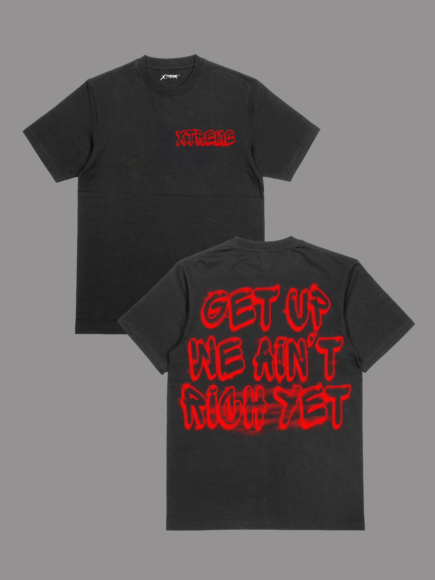 11,600 ENTRIES - GET UP (RED) T-SHIRT