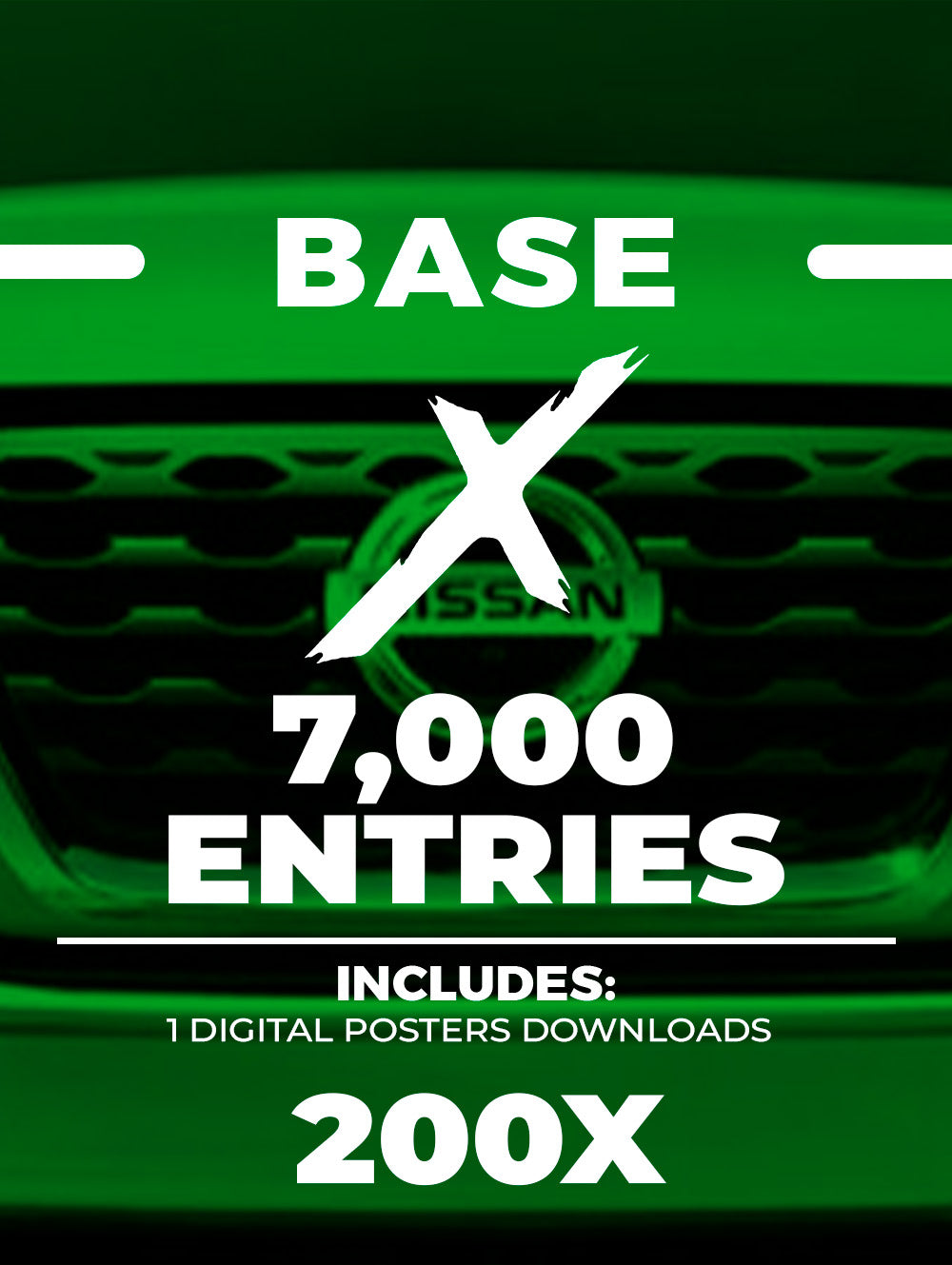 7000 ENTRIES - 200X - Standard Package (digital download)