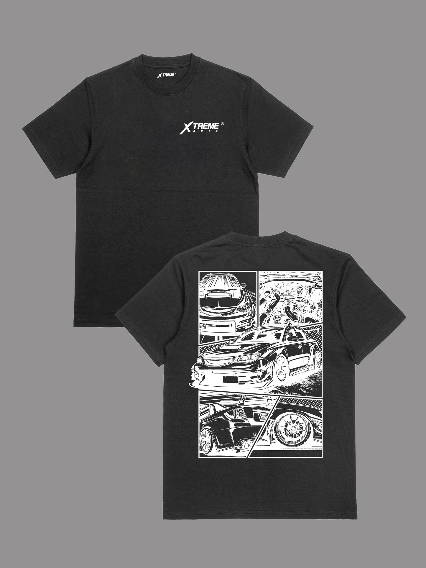 11,600 ENTRIES - XTREME CAR WHITE T-SHIRT
