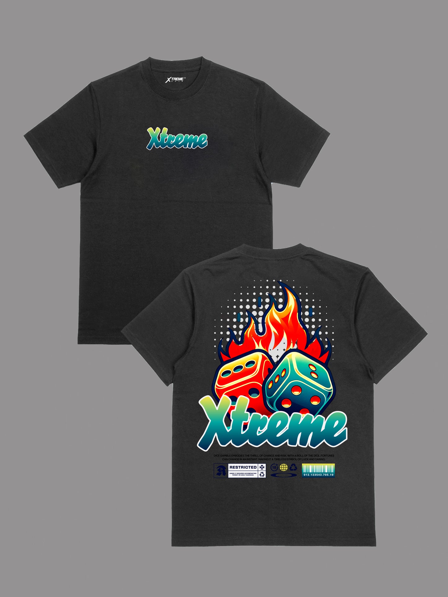 11,600 ENTRIES - XTREME DICE T-SHIRT