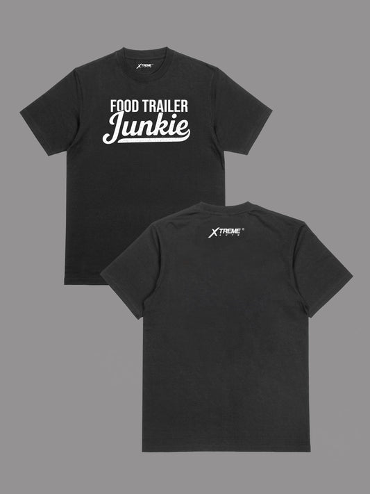 1 'FOOD TRAILER JUNKIE' T-SHIRT = ( 1 ENTRY )