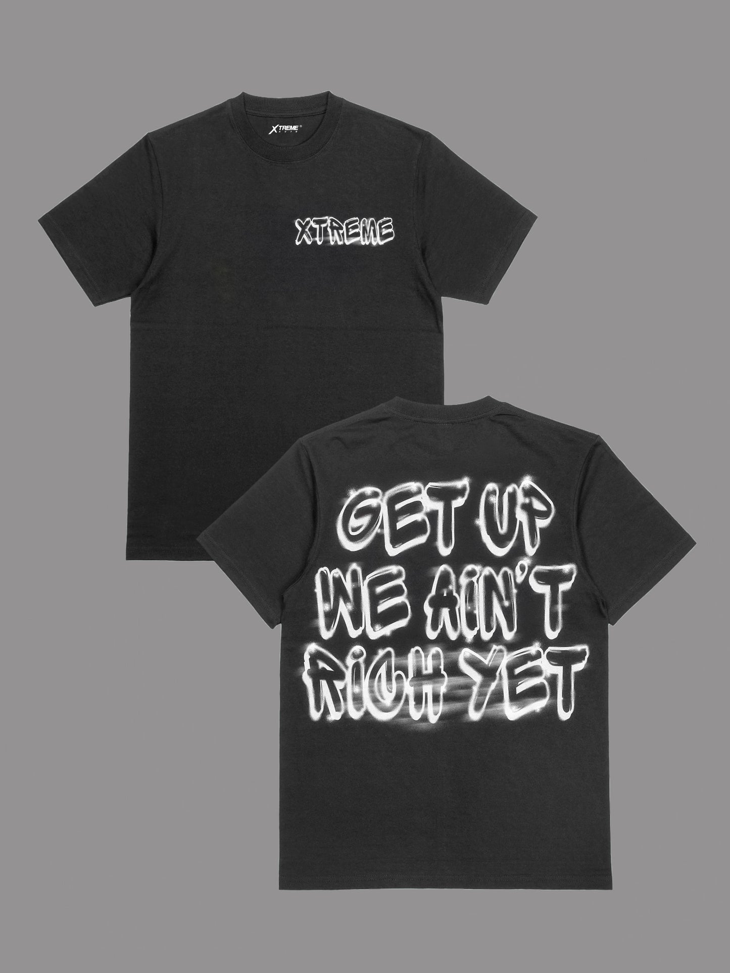 11,600 ENTRIES - GET UP (WHITE) T-SHIRT