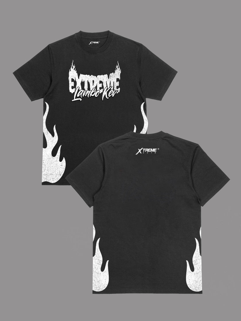 (50 ENTRIES) LAMBOKEV FLAME T-SHIRT #LBK146